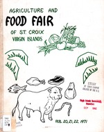 Agriculture and food fair of St. Croix, Virgin Islands 1971