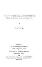 The Inter-Virgin Islands Conference : a study of a microstate international organization