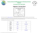 Alphabet coloring book : animals of the U.S. Virgin Islands