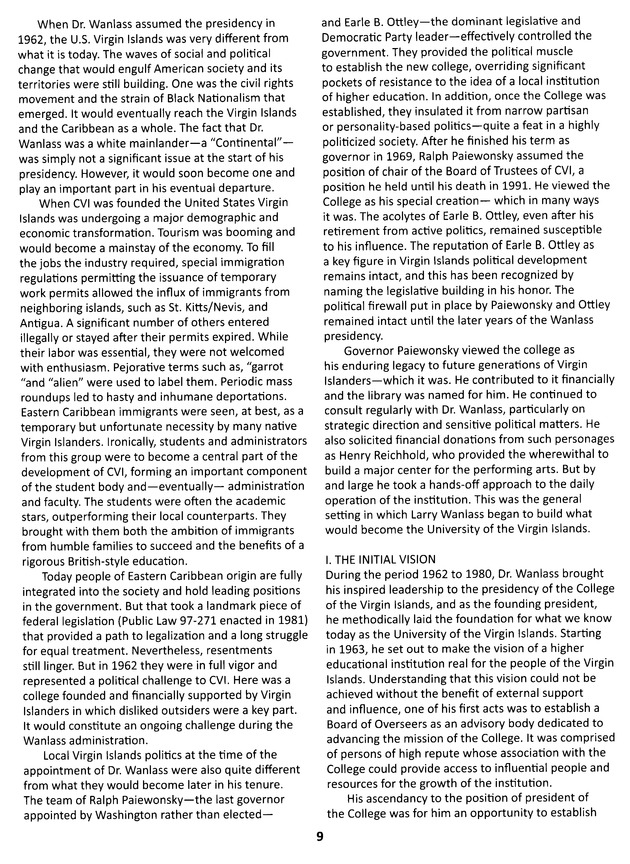 The First 50 Years, 1962-2012 : The Impact of the University of the Virgin Islands - 0011