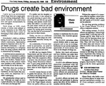 Drugs create bad environment