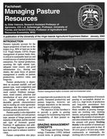 Factsheet: Managing Pasture Resources