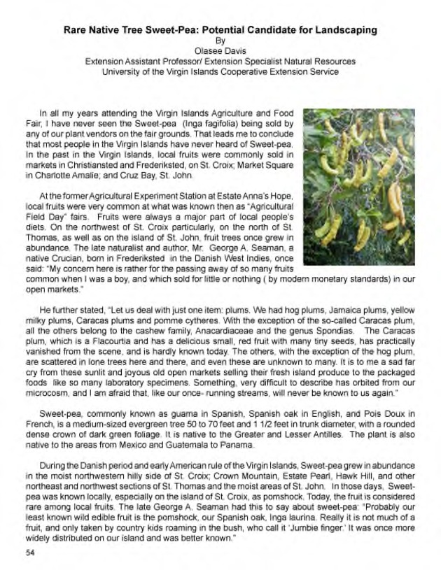 Agrifest: Virgin Islands Argriculture and Food Fair 2011 - Page 54