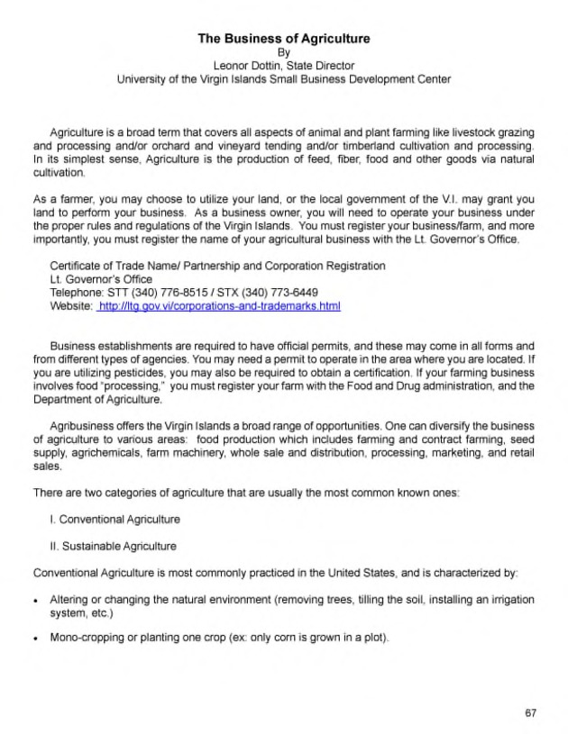 Agrifest: Virgin Islands Argriculture and Food Fair 2011 - Page 67
