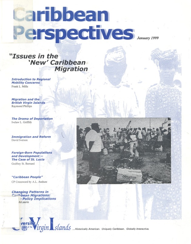 Issues in the 'new' Caribbean migration - 0001-Cover