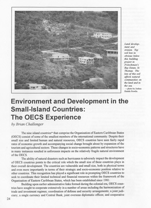 Social and economic benefits of environmental management for Caribbean microstates - 0026