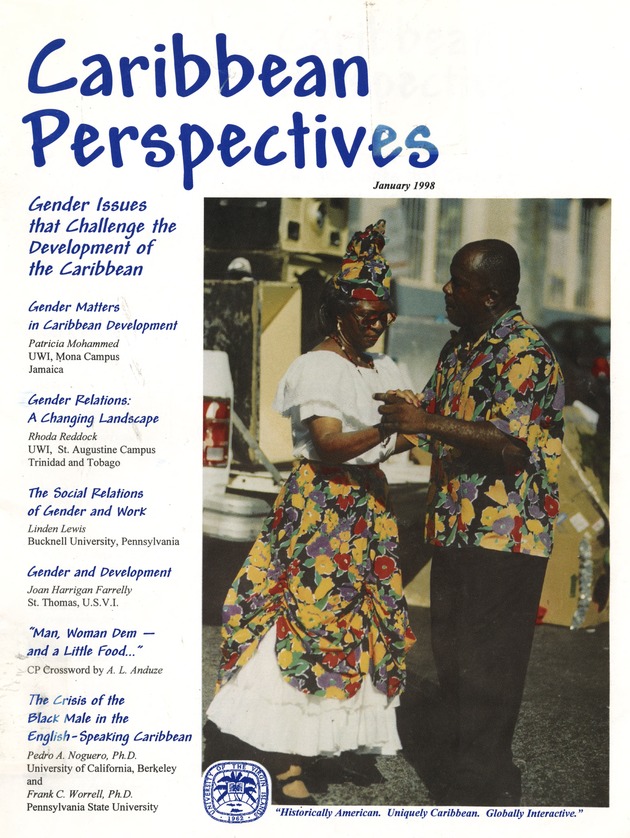 Gender issues that challenge the development of the Caribbean - 0001-Cover