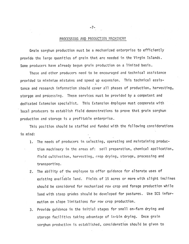 Report on : Virgin Islands agricultural development study, conducted June 4-16, 1978 - 0028