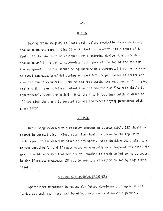 Report on : Virgin Islands agricultural development study, conducted June 4-16, 1978 - 0030