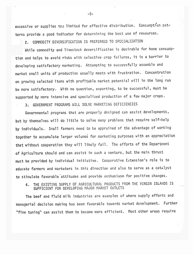 Report on : Virgin Islands agricultural development study, conducted June 4-16, 1978 - 0051