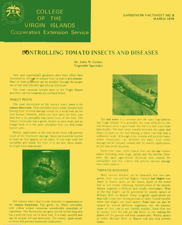 Controlling tomato insects and diseases - 0001-Front