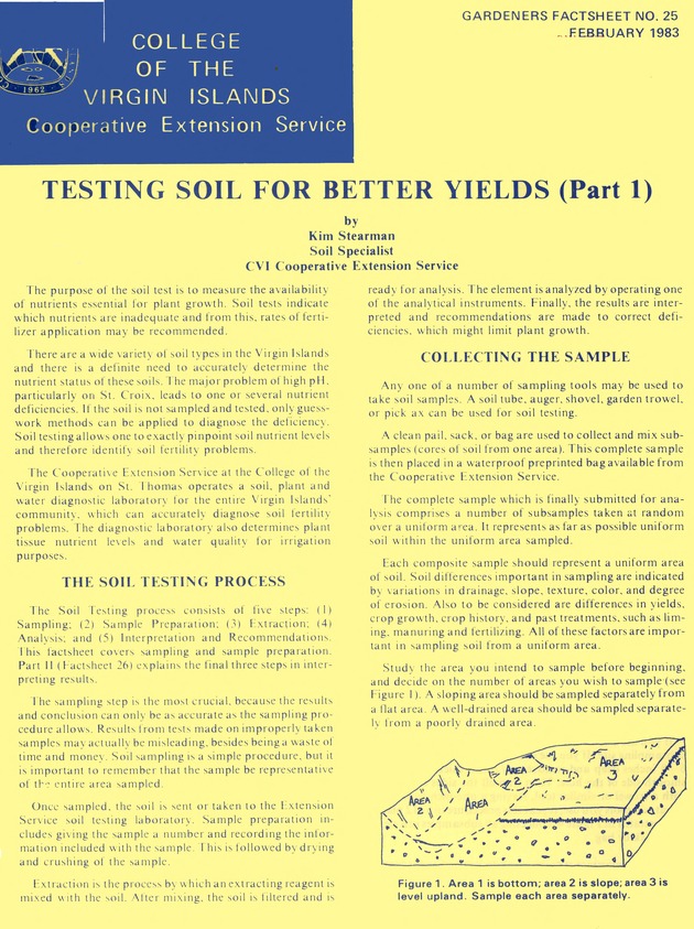 Testing soil for better yields (part 1) - 0001