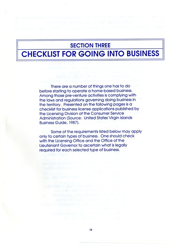 Cottage industries in the U.S. Virgin Islands : a glossary of home-based business opportunities - 0020