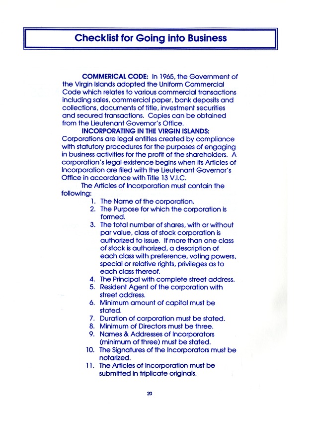 Cottage industries in the U.S. Virgin Islands : a glossary of home-based business opportunities - 0021