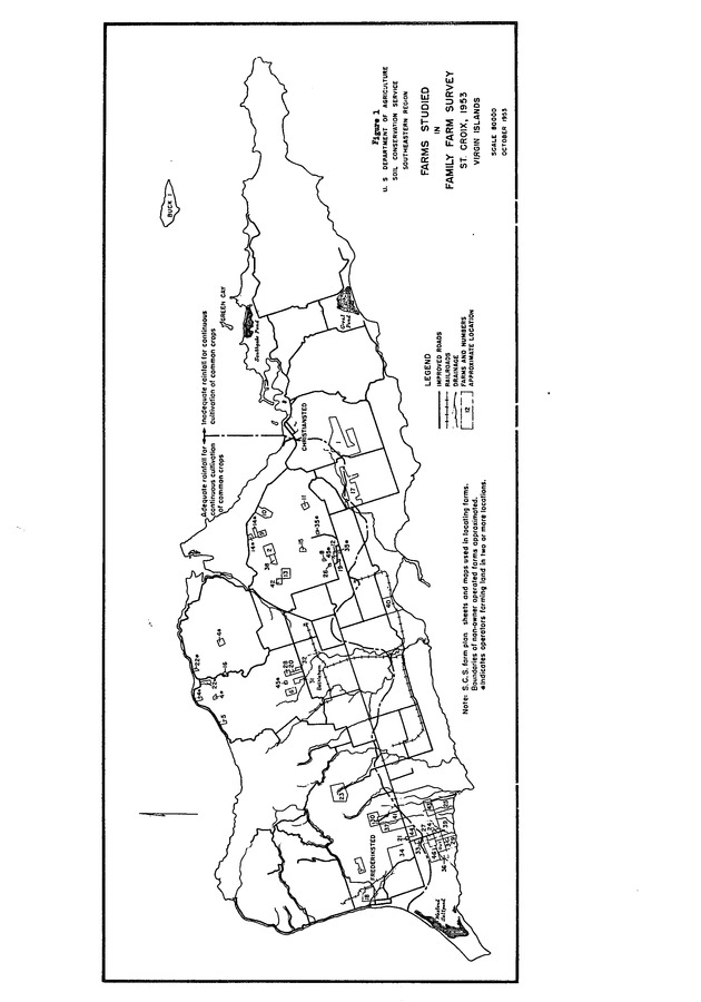 An economic survey of family farms on St. Croix, Virgin Islands, 1953 - 0013