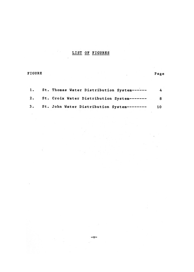 Water quality in the public distribution systems of the Virgin Islands - 0005