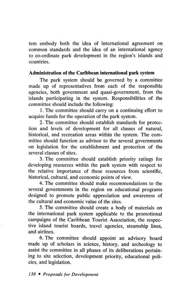 Conservation and Caribbean regional progress - 0151