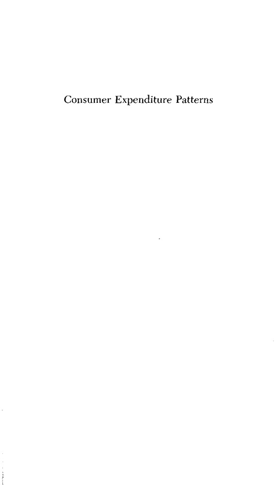 Consumer expenditure patterns : a survey of St. Thomas, U.S.V.I., 1975-1976 - 0001