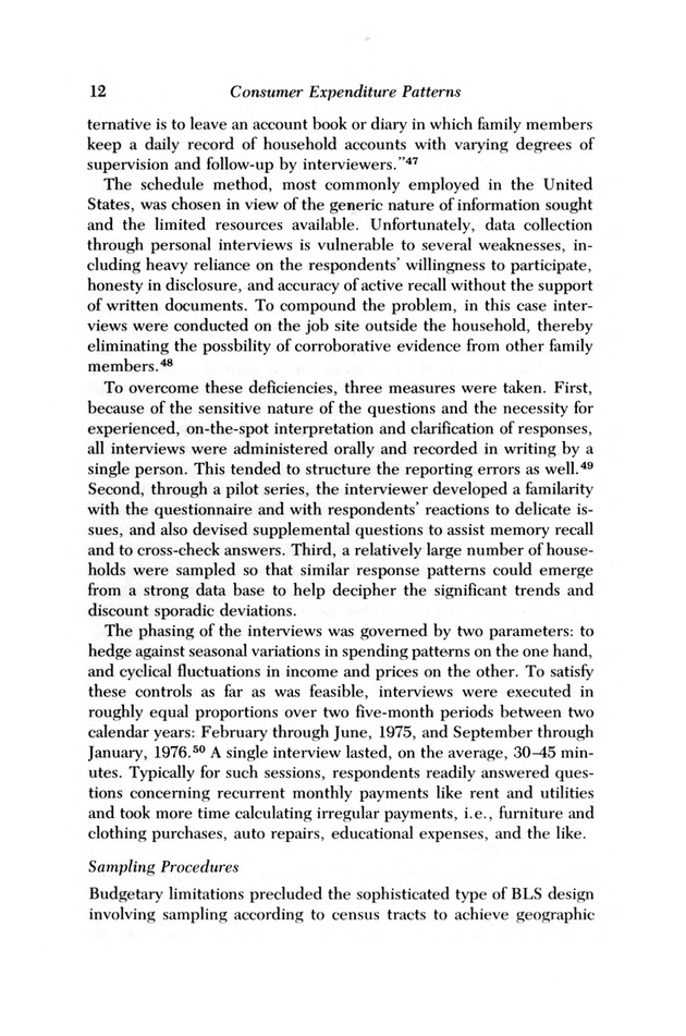 Consumer expenditure patterns : a survey of St. Thomas, U.S.V.I., 1975-1976 - 0017