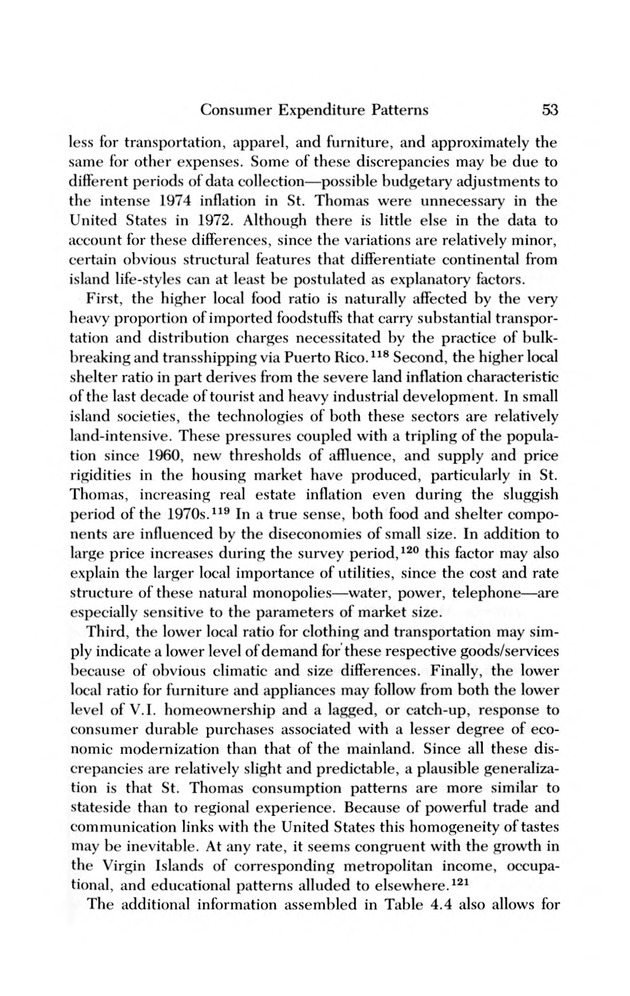 Consumer expenditure patterns : a survey of St. Thomas, U.S.V.I., 1975-1976 - 0059