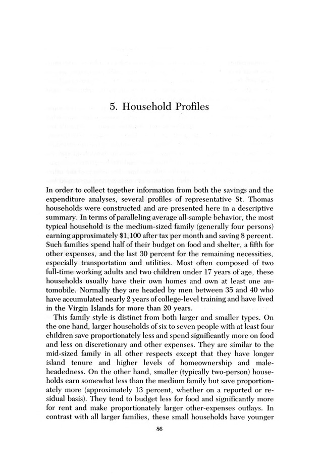 Consumer expenditure patterns : a survey of St. Thomas, U.S.V.I., 1975-1976 - 0092
