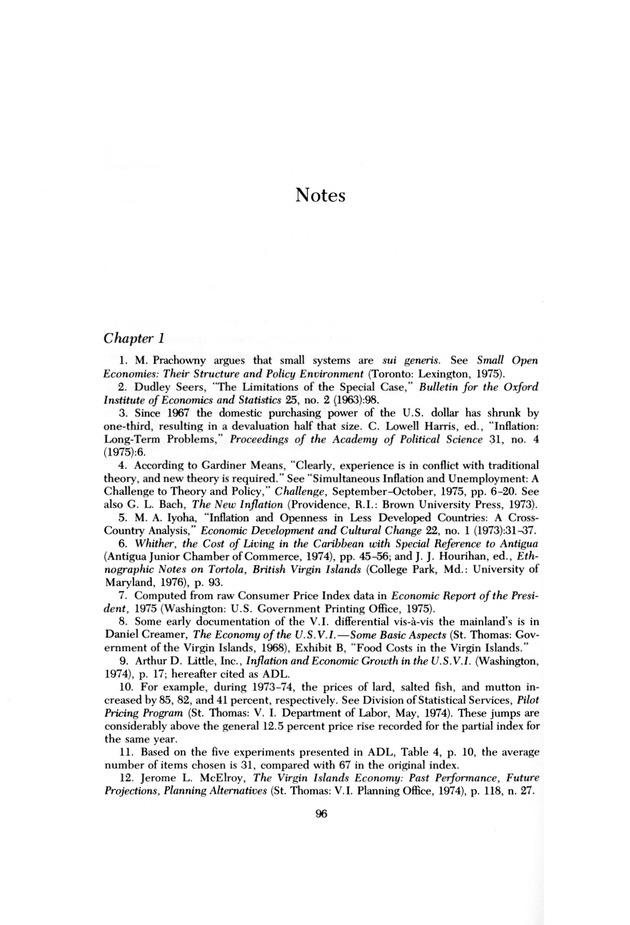 Consumer expenditure patterns : a survey of St. Thomas, U.S.V.I., 1975-1976 - 0102