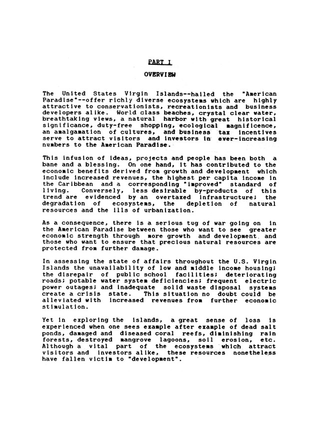 The dynamics of striking the balance among conservation, recreation, and business development needs in the U.S. Virgin Islands - 0005