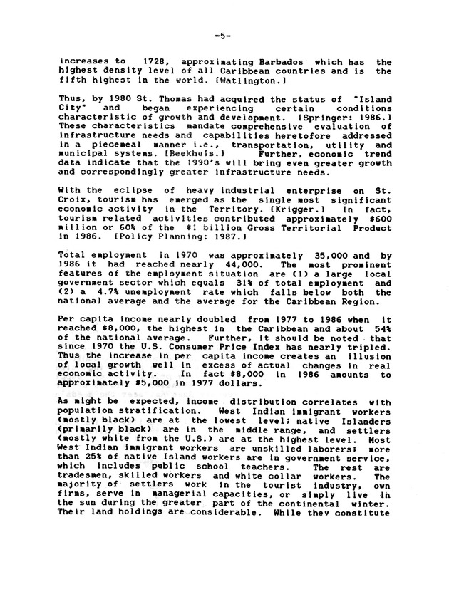 The dynamics of striking the balance among conservation, recreation, and business development needs in the U.S. Virgin Islands - 0009