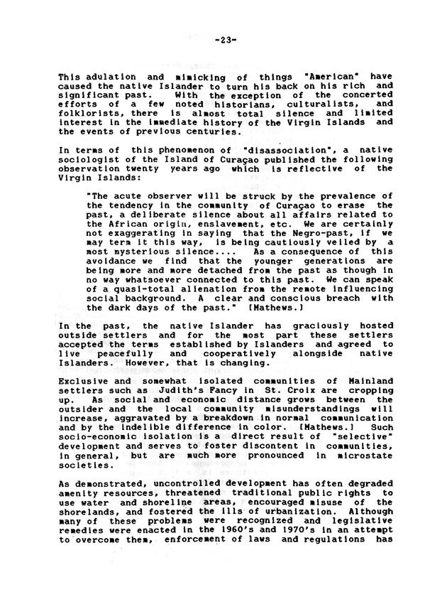 The dynamics of striking the balance among conservation, recreation, and business development needs in the U.S. Virgin Islands - 0027