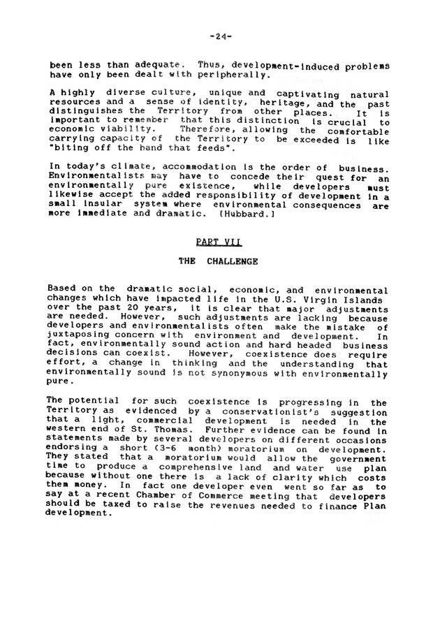 The dynamics of striking the balance among conservation, recreation, and business development needs in the U.S. Virgin Islands - 0028