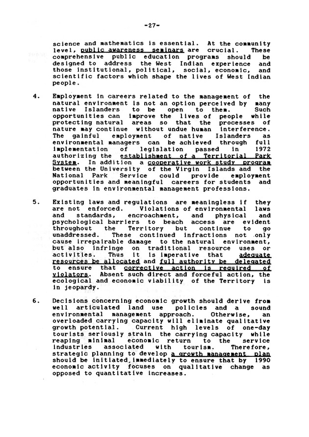 The dynamics of striking the balance among conservation, recreation, and business development needs in the U.S. Virgin Islands - 0031