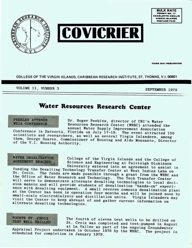 Covicrier  College of the Virgin Islands Caribbean Research Institute Excerptor - 0013