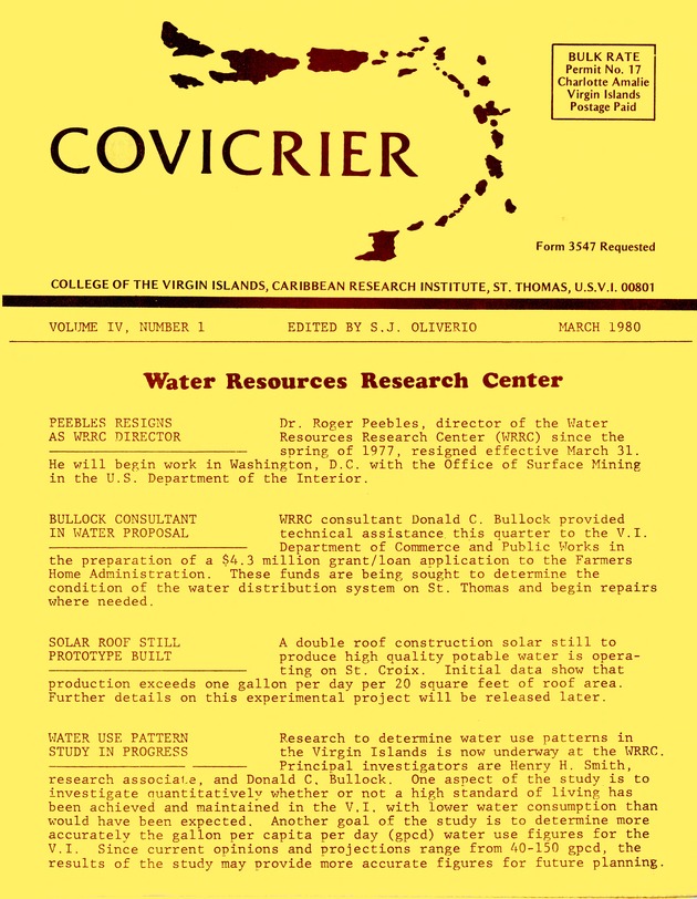 Covicrier  College of the Virgin Islands Caribbean Research Institute Excerptor - 0037