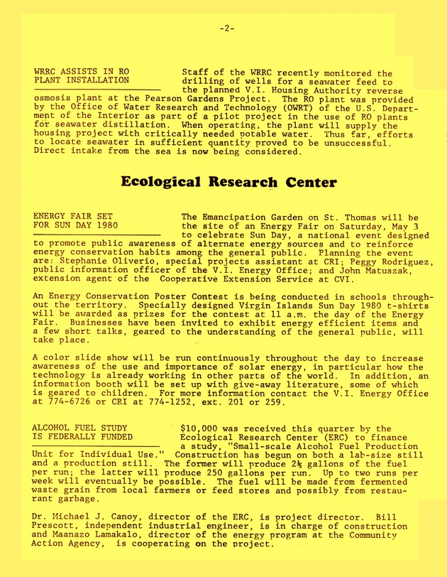 Covicrier  College of the Virgin Islands Caribbean Research Institute Excerptor - 0038