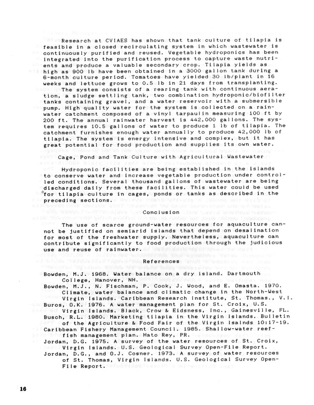 3rd Caribbean Islands Water Resources Congress : proceedings of a symposium held in St. Thomas, U.S. Virgin Islands, 22-23 July 1986 - 0019