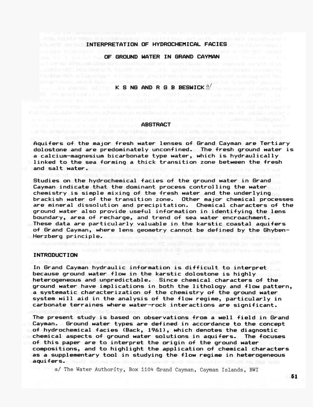 3rd Caribbean Islands Water Resources Congress : proceedings of a symposium held in St. Thomas, U.S. Virgin Islands, 22-23 July 1986 - 0046