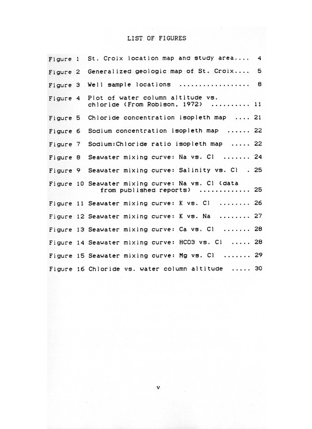 Groundwater geochemistry of the St. Croix carbonate aquifer system - 0007