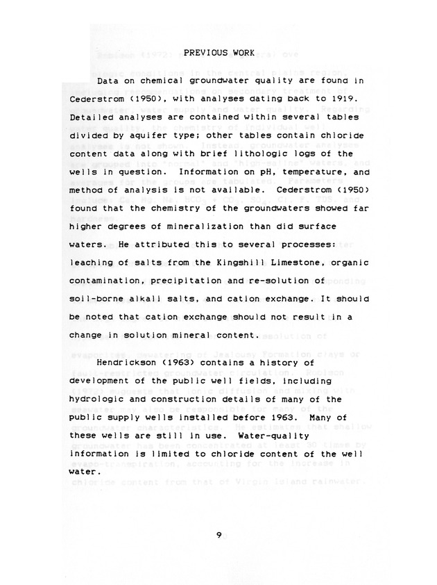 Groundwater geochemistry of the St. Croix carbonate aquifer system - 0017