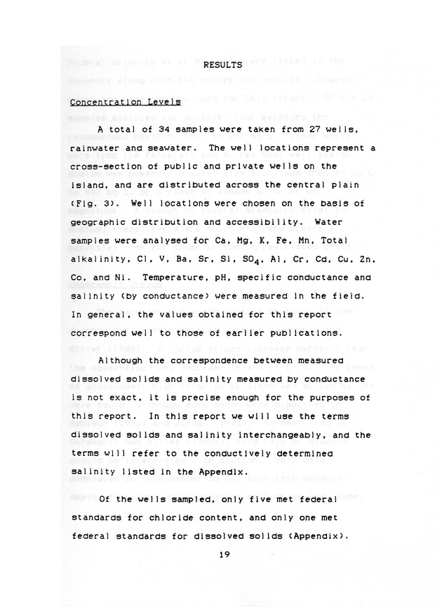 Groundwater geochemistry of the St. Croix carbonate aquifer system - 0027