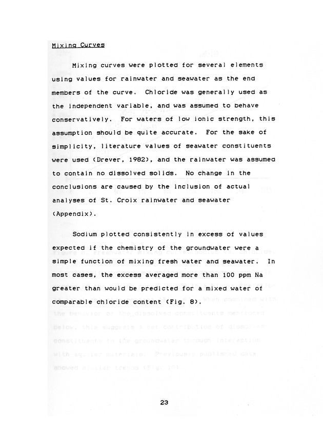 Groundwater geochemistry of the St. Croix carbonate aquifer system - 0031