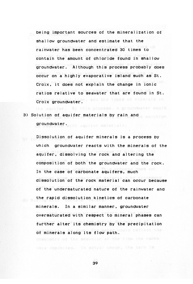 Groundwater geochemistry of the St. Croix carbonate aquifer system - 0047