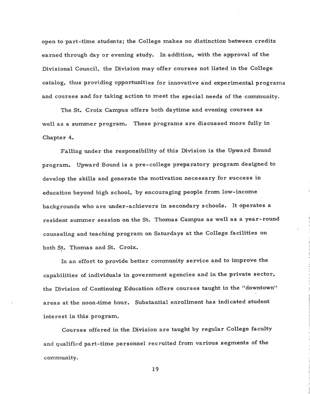 Self-study report of the College of the Virgin Islands - 0030