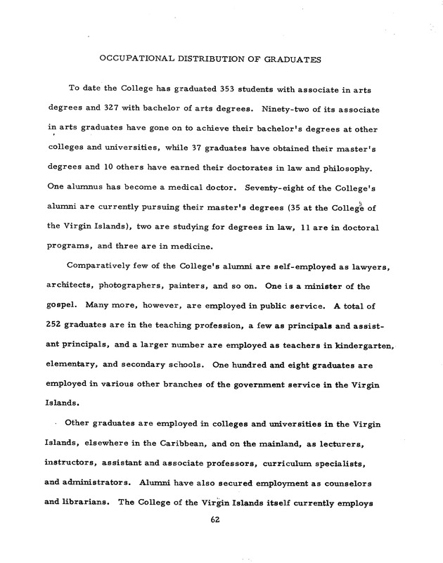 Self-study report of the College of the Virgin Islands - 0077