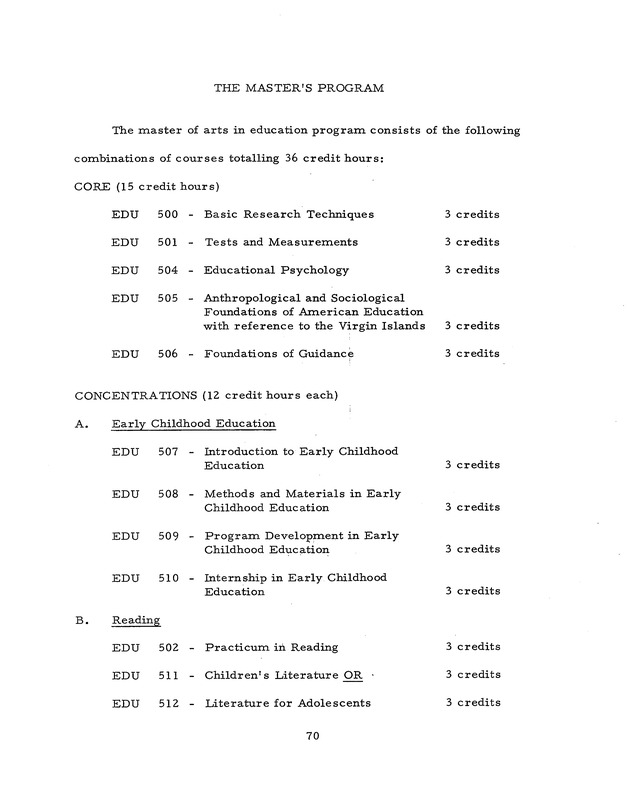 Self-study report of the College of the Virgin Islands - 0085