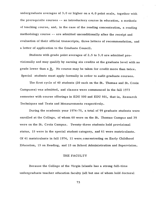 Self-study report of the College of the Virgin Islands - 0088