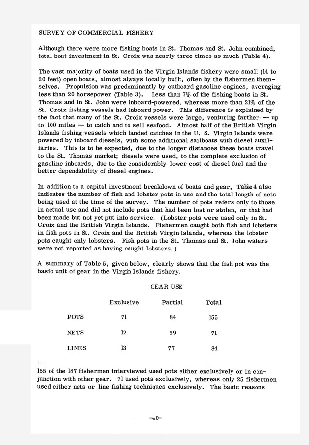 Study of the fisheries potential of the Virgin Islands Contribution - 0052