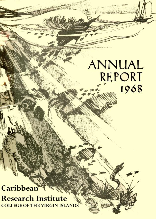 Caribbean Research Institute: Annual report 1968 - 0000-front