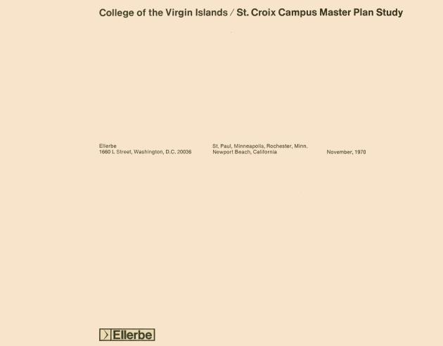 College of the Virgin Islands / St. Croix Campus master plan study - 0001