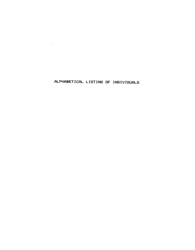 Alphabetical listing of organizations and individuals involved in agricultural research and development in eastern Caribbean Countries - 0022