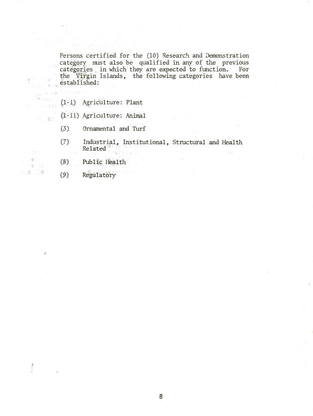 Commercial pesticides applicator manual : research & demonstration - 0010